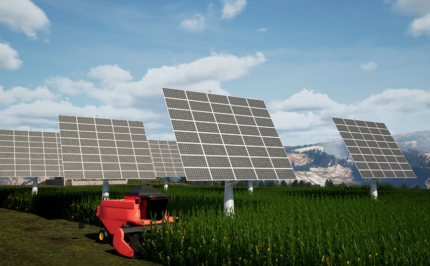 Agriculture/&eacute;levage/p&ecirc;che compl&eacute;mentaire &agrave; l'&eacute;nergie solaire
